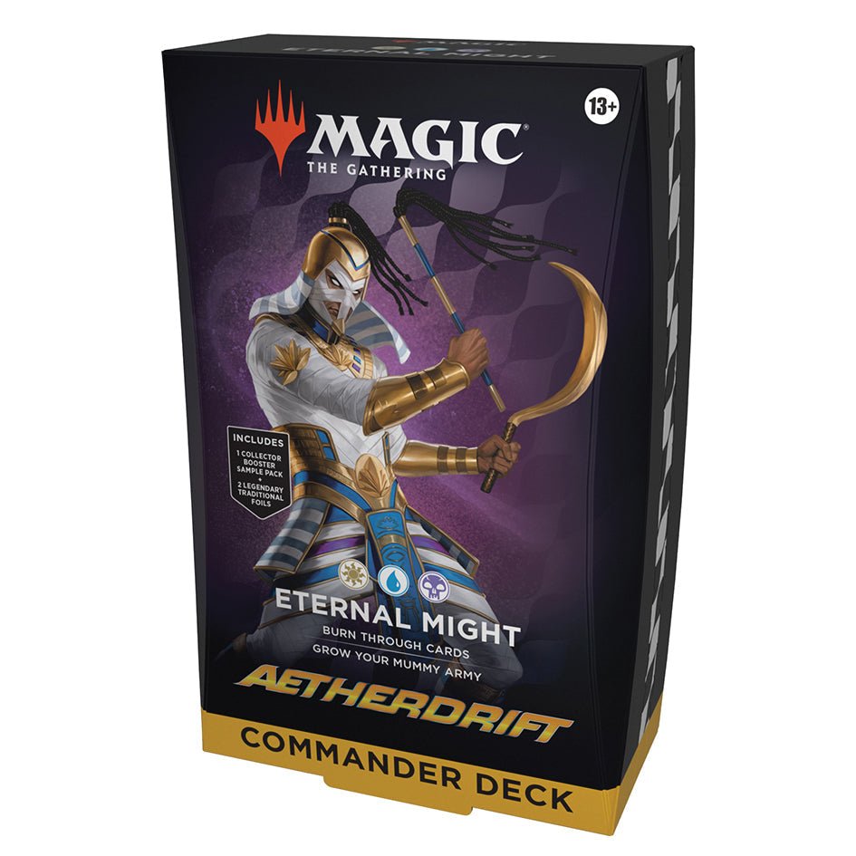 Magic the Gathering Aetherdrift Eternal Might Commander Deck - Magic: The Gathering - 1