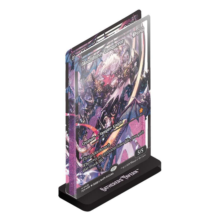 Magic the Gathering Bloodthirsty Conqueror Gatherers Tavern Slab - Gatherer's Tavern - 2