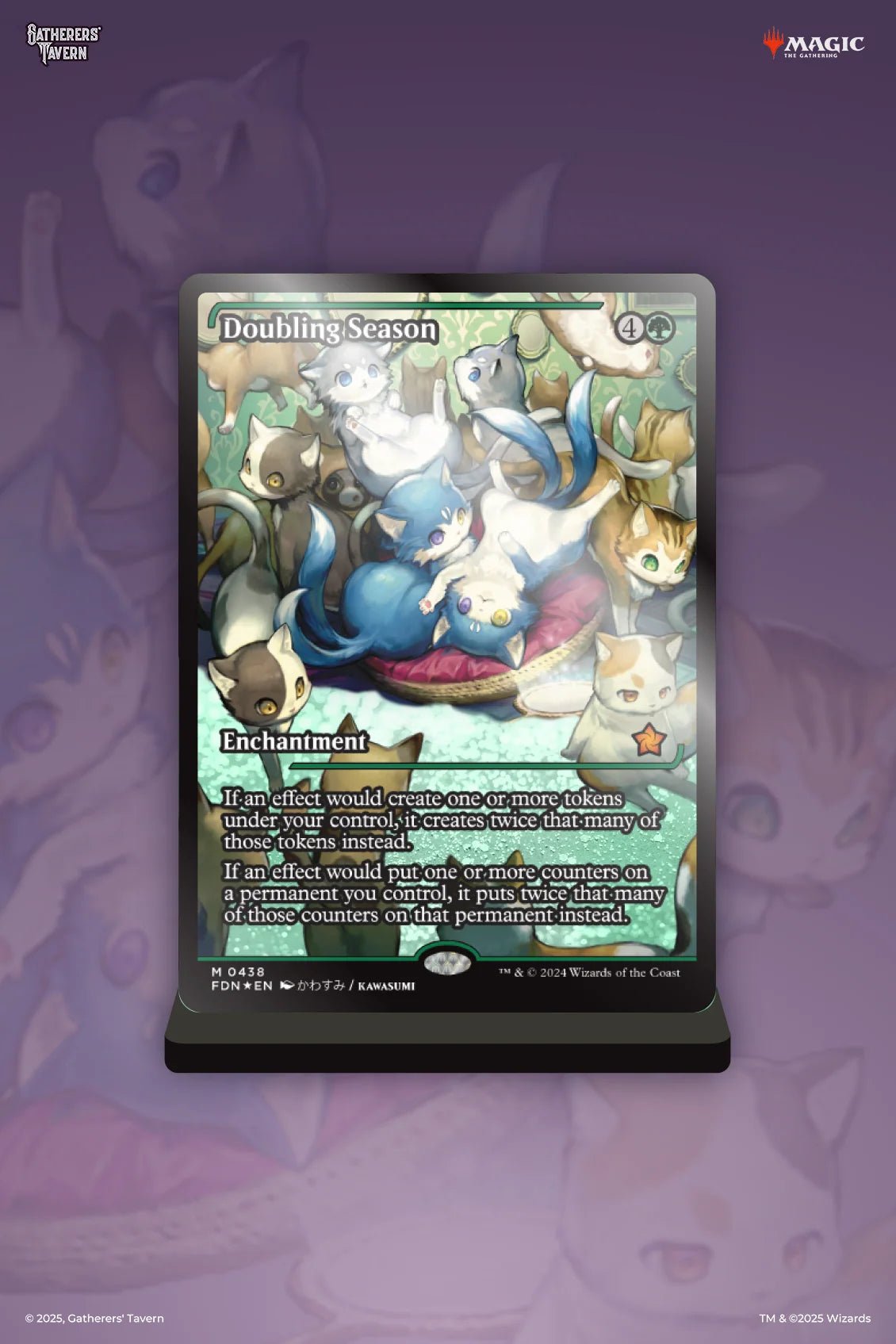Magic the Gathering Doubling Season Gatherer's Tavern Slab Standee - Gatherer's Tavern - 1