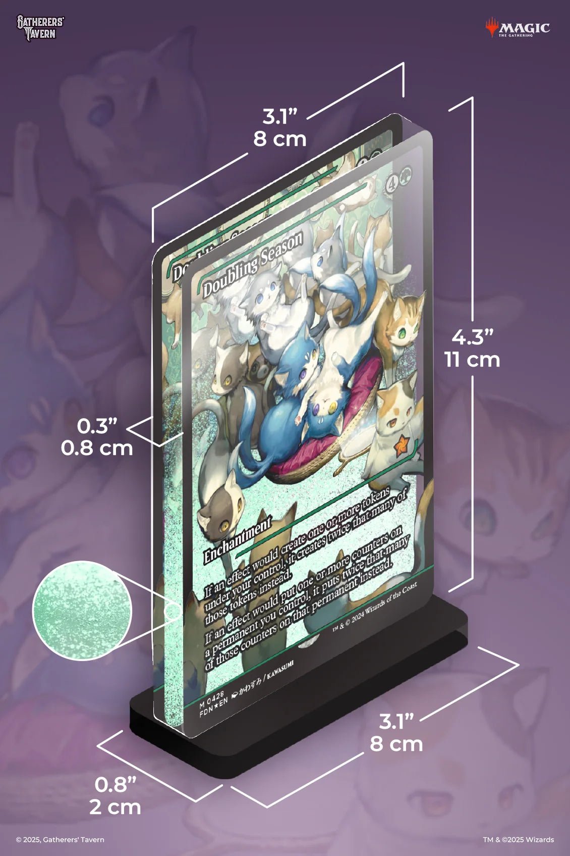 Magic the Gathering Doubling Season Gatherer's Tavern Slab Standee - Gatherer's Tavern - 2