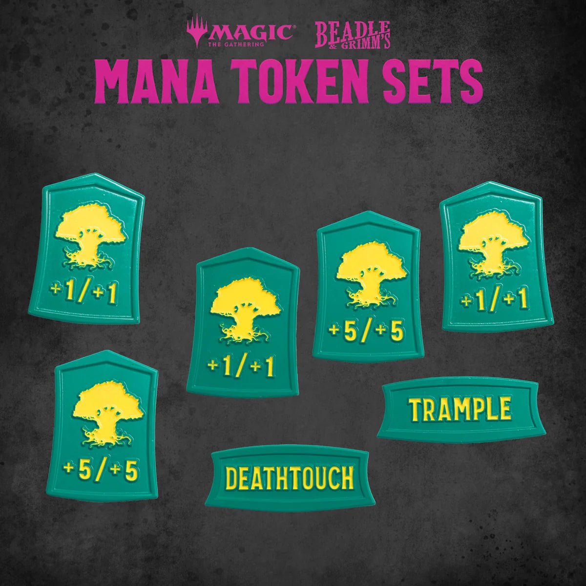 Magic the Gathering Green Token Set - Magic: The Gathering - 3