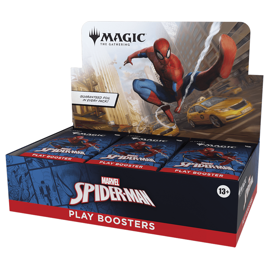 Magic the Gathering Marvel's Spider - Man Play Booster Display Box - Wizards of the Coast - 3