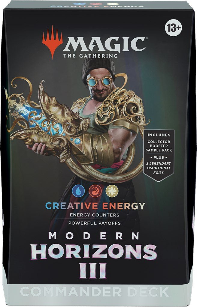 Magic the Gathering Modern Horizons 3 Creative Energy Commander Deck - Magic: The Gathering - 1