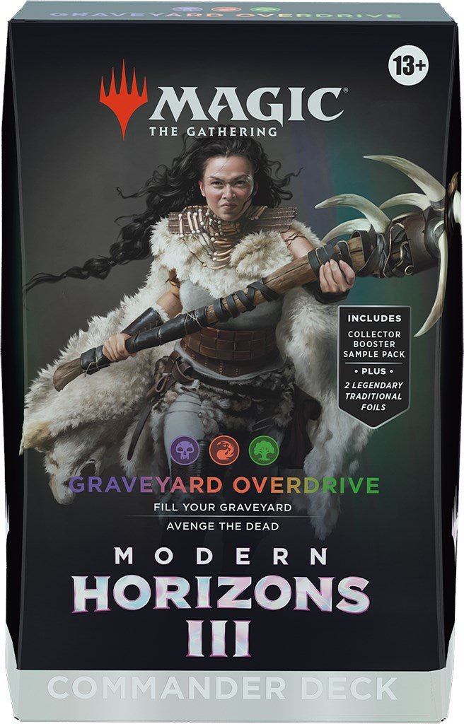 Magic the Gathering Modern Horizons 3 Graveyard Overdrive Commander Deck - Magic: The Gathering - 1