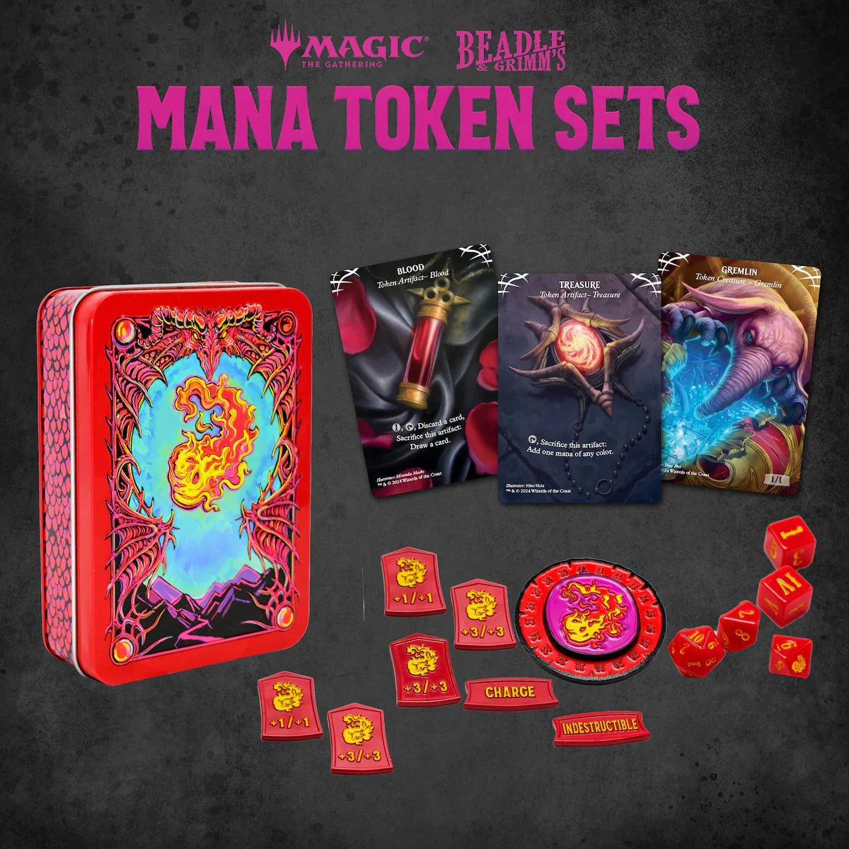 Magic the Gathering Red Token Set - Magic: The Gathering - 1
