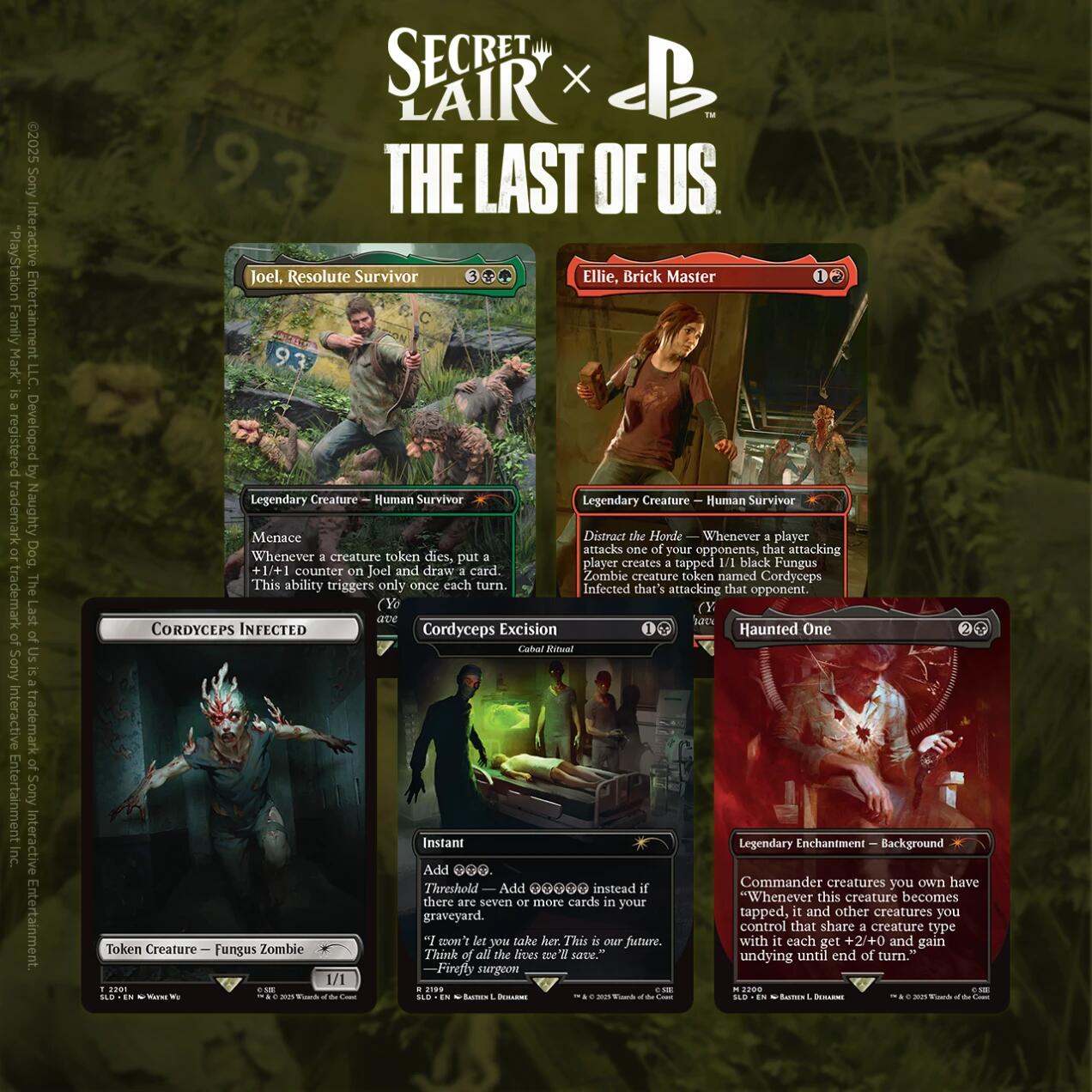 Magic the Gathering Secret Lair x The Last of Us Part I (Non - Foil Edition) - Wizards of the Coast - 1