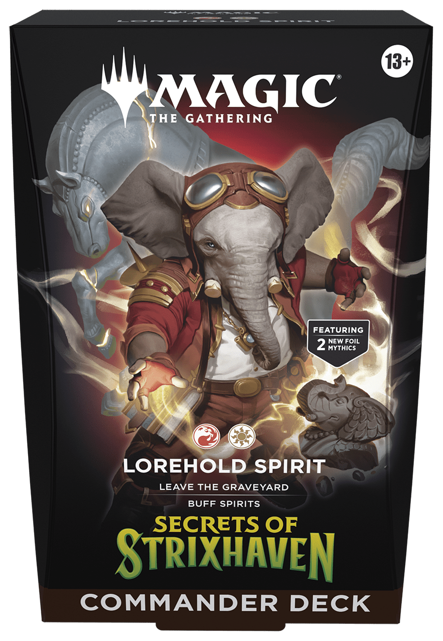 Magic the Gathering Secrets of Strixhaven Lorehold Spirit Commander Deck - Wizards of the Coast - 1