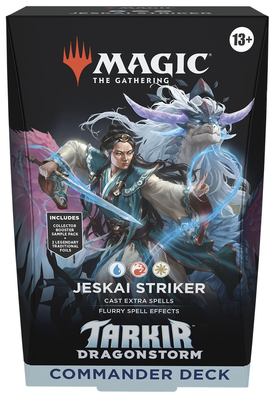 Magic the Gathering Tarkir Dragonstorm Jeskai Striker Commander Deck - Magic: The Gathering - 1