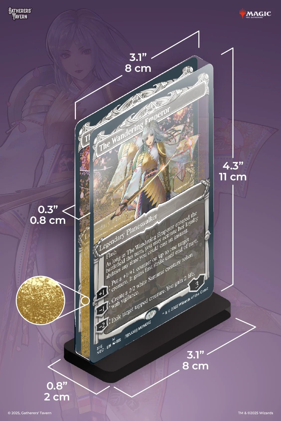 Magic the Gathering The Wandering Emperor Gatherers Tavern Slab Standee - Gatherer's Tavern - 2