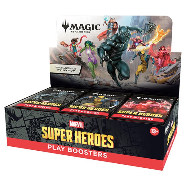 Magic the Gathering Universes Beyond Marvel Super Heroes Play Booster Display Box - Haiku Pop - 1