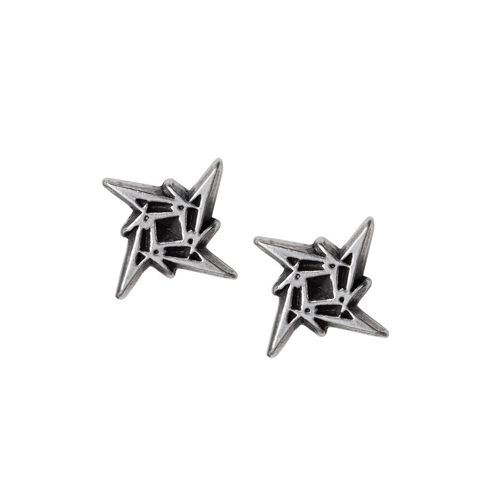 Metallica 'Ninja Star' Stud Earrings - Alchemy of England - 1