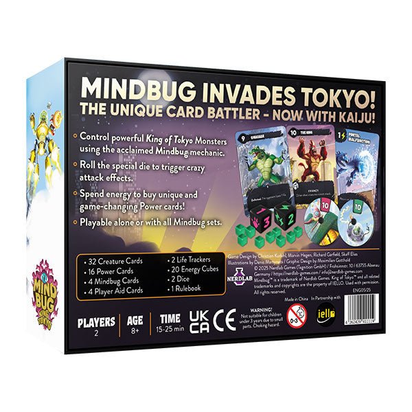 Mindbug: King of Tokyo Board Game - Ghost Galaxy - 2