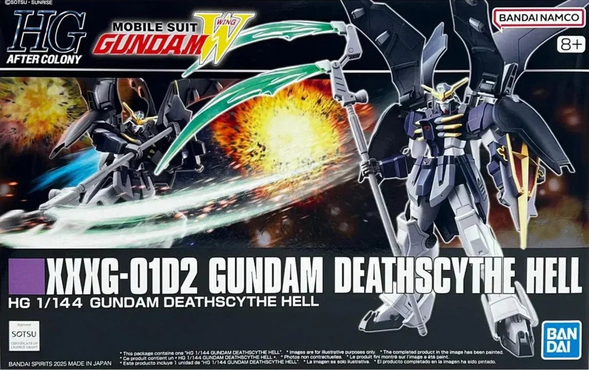 Mobile Suit Gundam Deathscythe Hell High Grade 1/144 Model Kit - Bandai Namco - 2