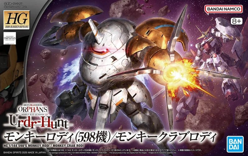 Mobile Suit Gundam Monkey Rodi 598 Unit High Grade 1/144 Model Kit - Bandai Namco - 2