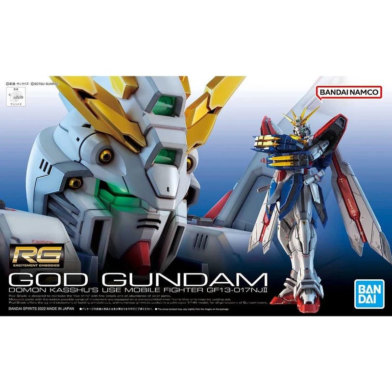 Mobile Suit Gundam Real Grade God Gundam 1/144 Model Kit - Bandai Namco - 2