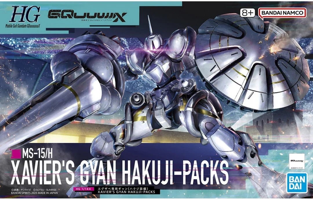 Mobile Suit Gundam Xavier's Gyan Hakuji High Grade 1/144 Model Kit - Bandai - 5