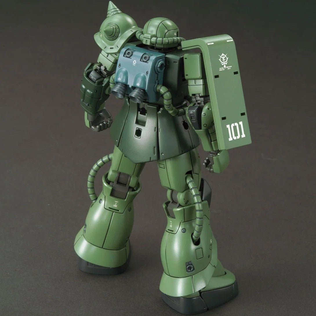 Mobile Suit Gundam Zaku II Type C-6/R6 High Grade 1/144 Model Kit - Bandai - 2