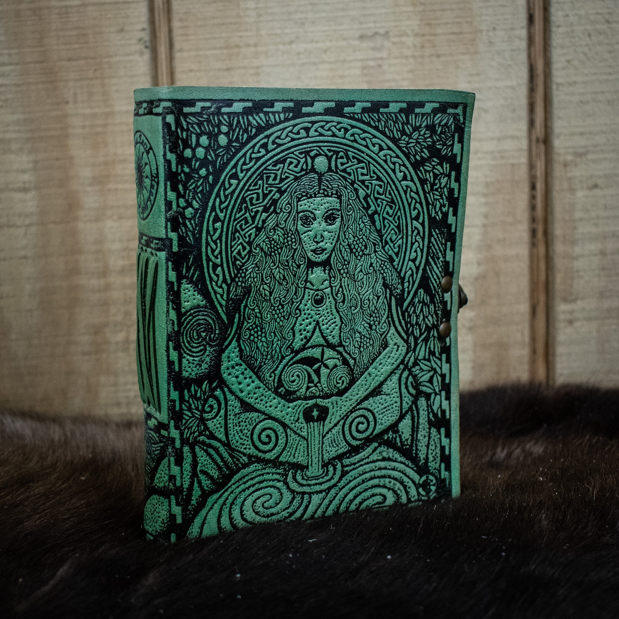 "Mother Earth" Leather Journal - Misty Mountain Gaming - 1