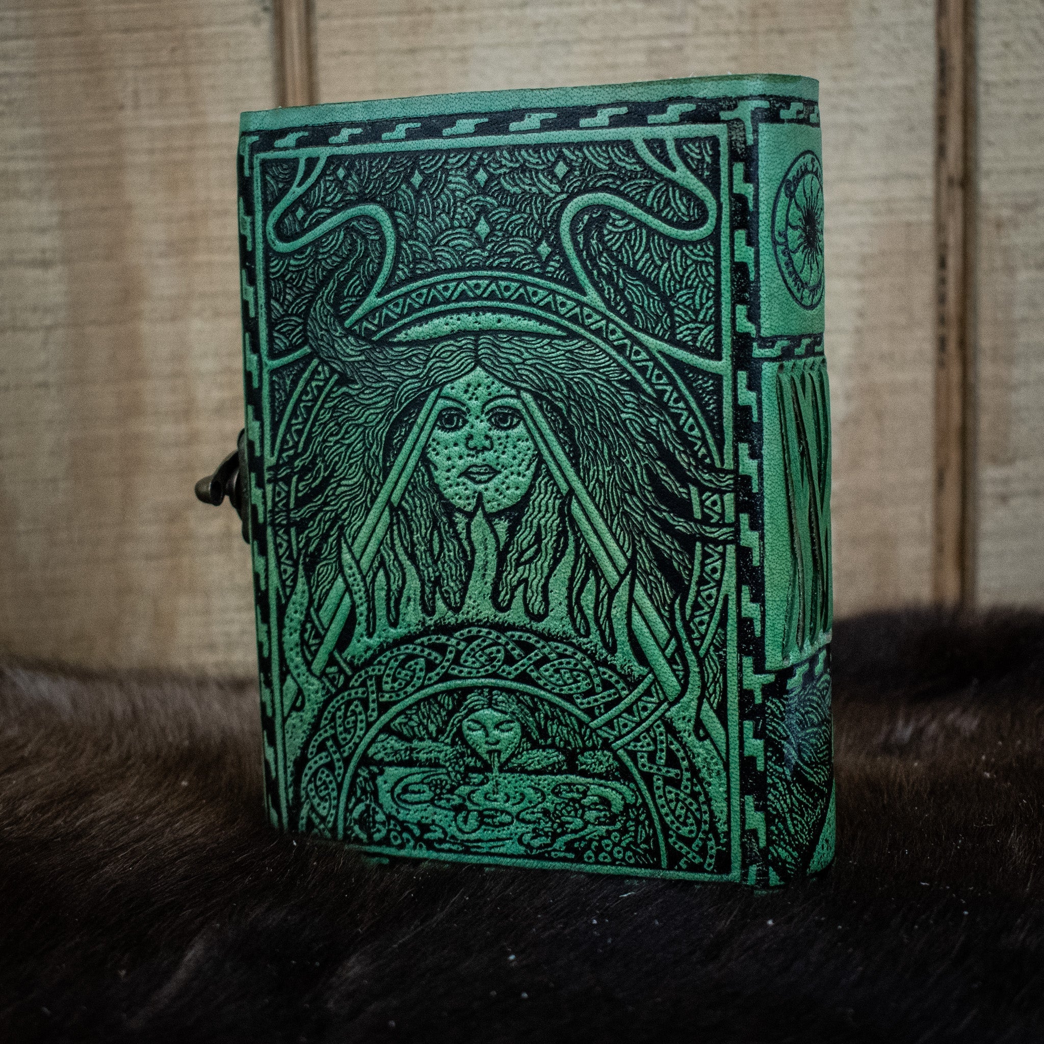 "Mother Earth" Leather Journal - Misty Mountain Gaming - 2