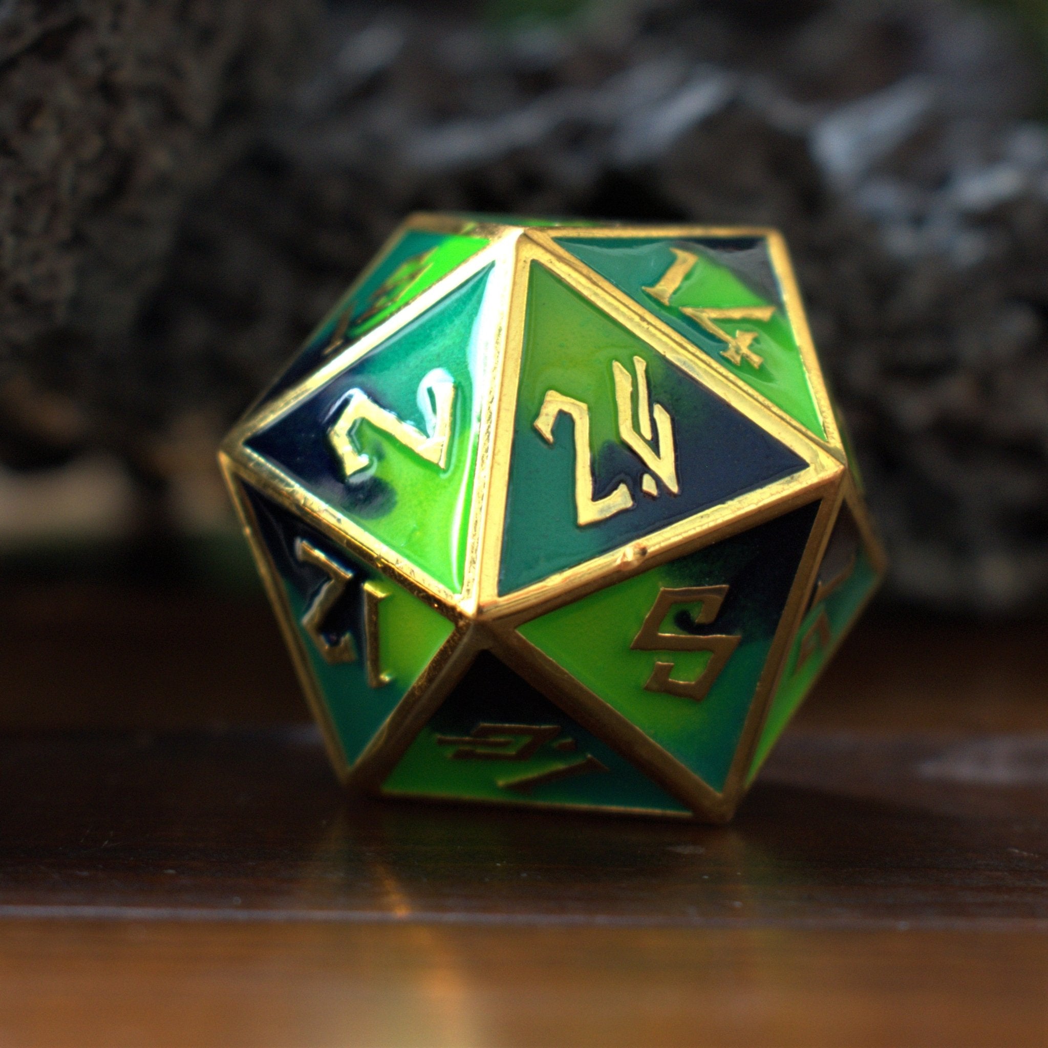 Mother Earth Metal Dice Set - Misty Mountain Gaming - 3