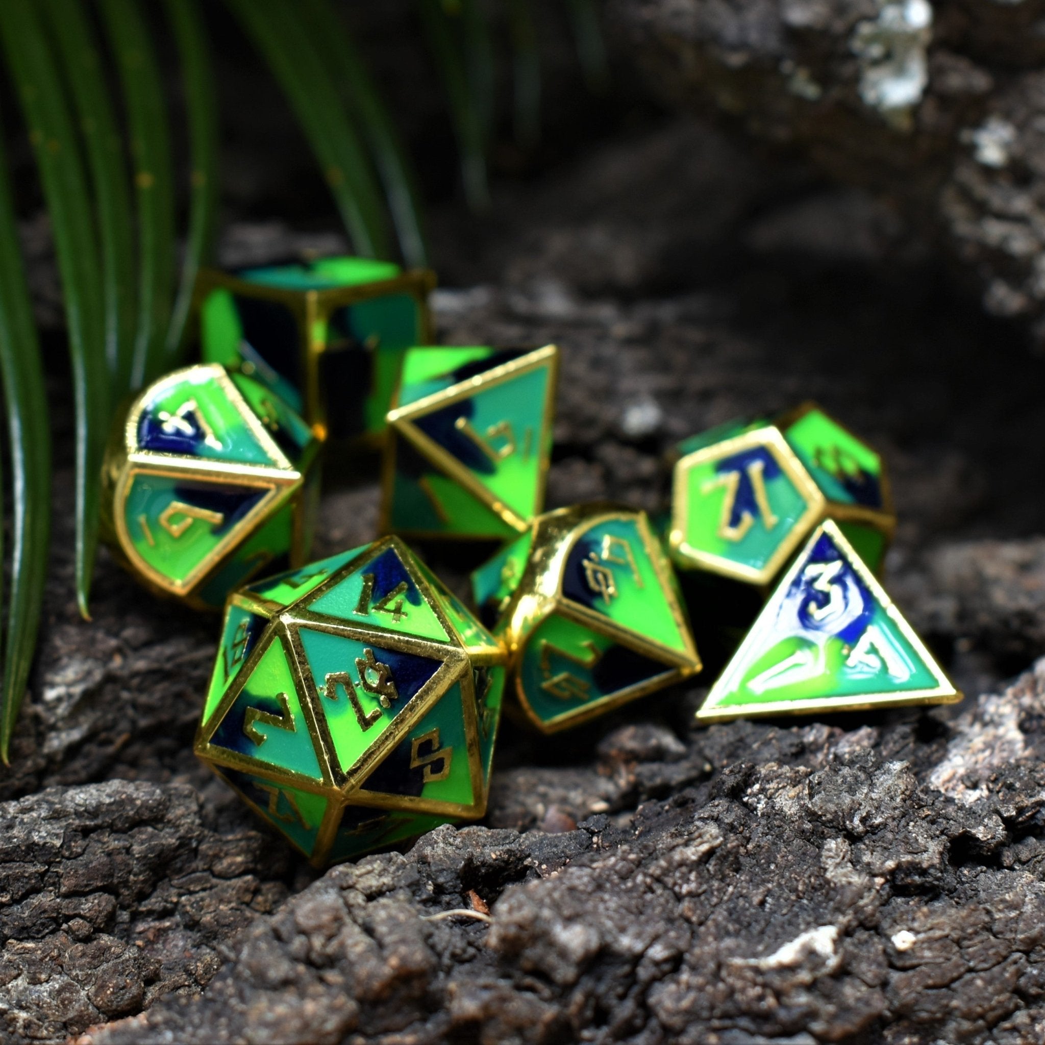 Mother Earth Metal Dice Set - Misty Mountain Gaming - 2