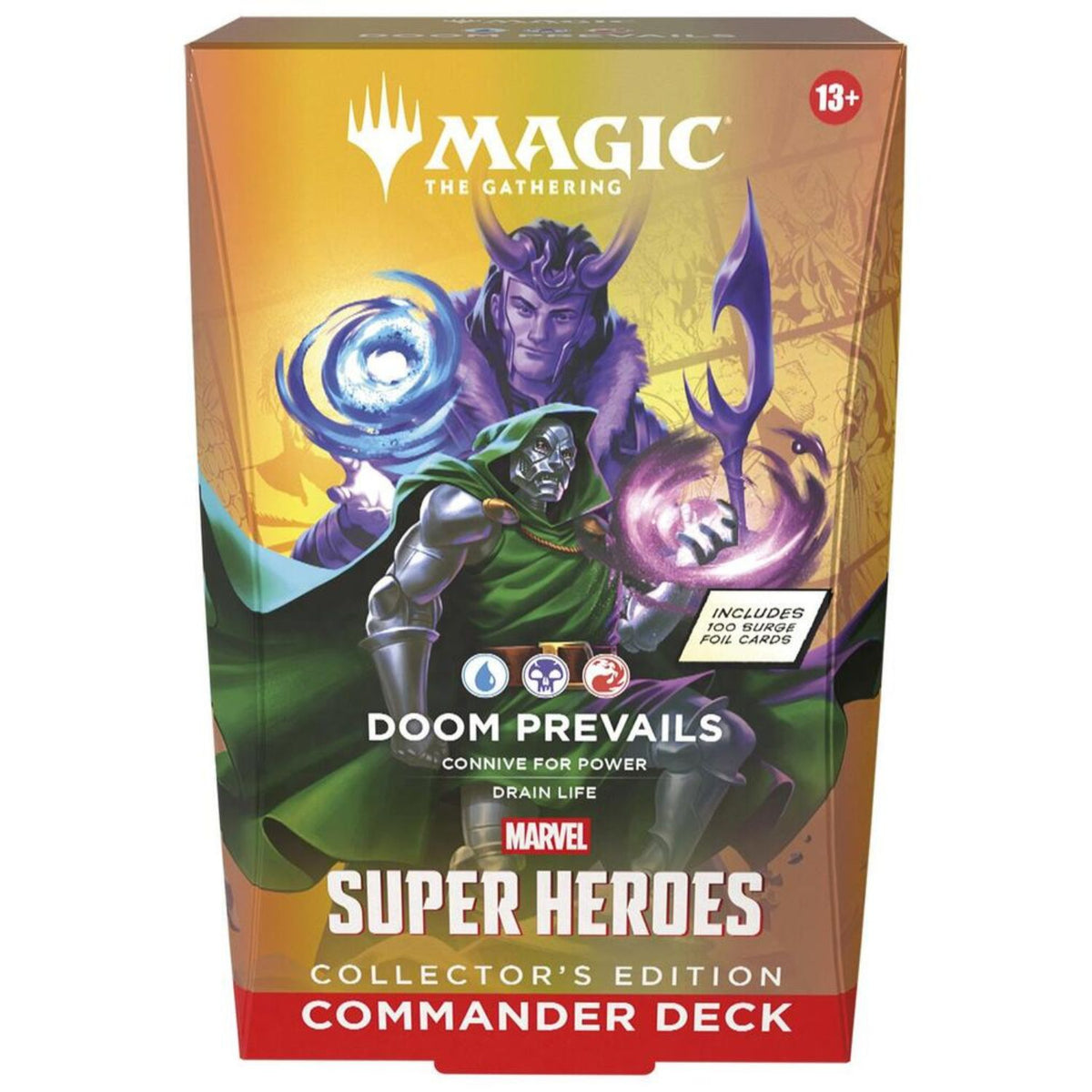 MTG Marvel Super Heroes Doom Prevails Collector's Edition Commander Deck - Wizards of the Coast - 1