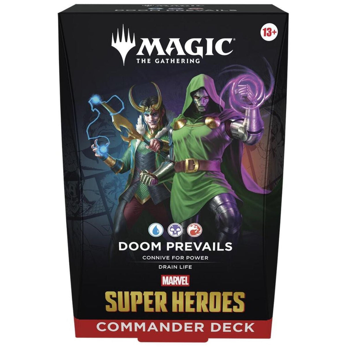 MTG Marvel Super Heroes Doom Prevails Commander Deck - Wizards of the Coast - 1