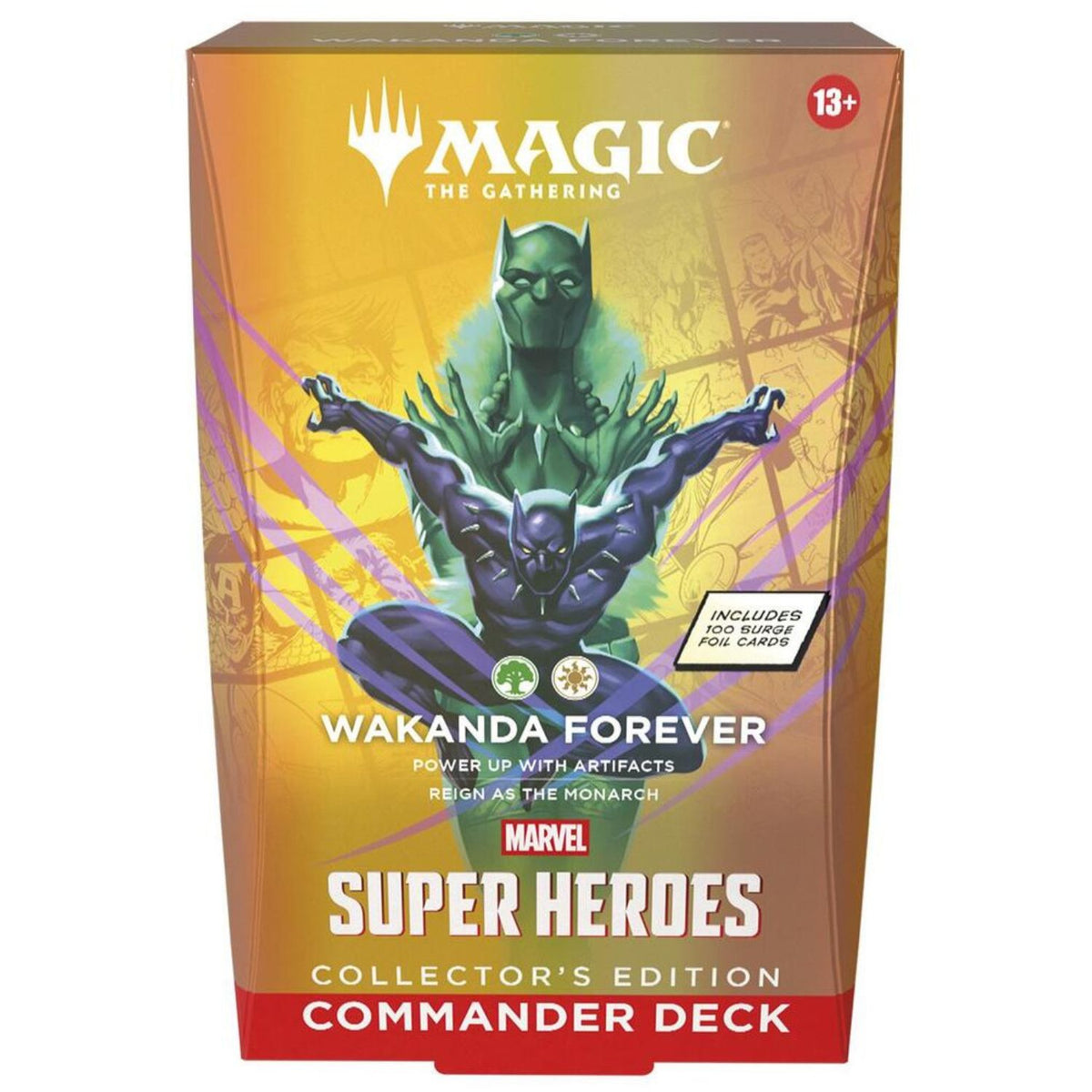 MTG Marvel Super Heroes Wakanda Forever Collector's Edition Commander Deck - Wizards of the Coast - 1
