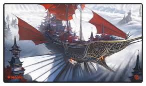 MTG Tarkir Dragonstorm Mystic Monastery Game Playmat - Ultimate Guard - 1