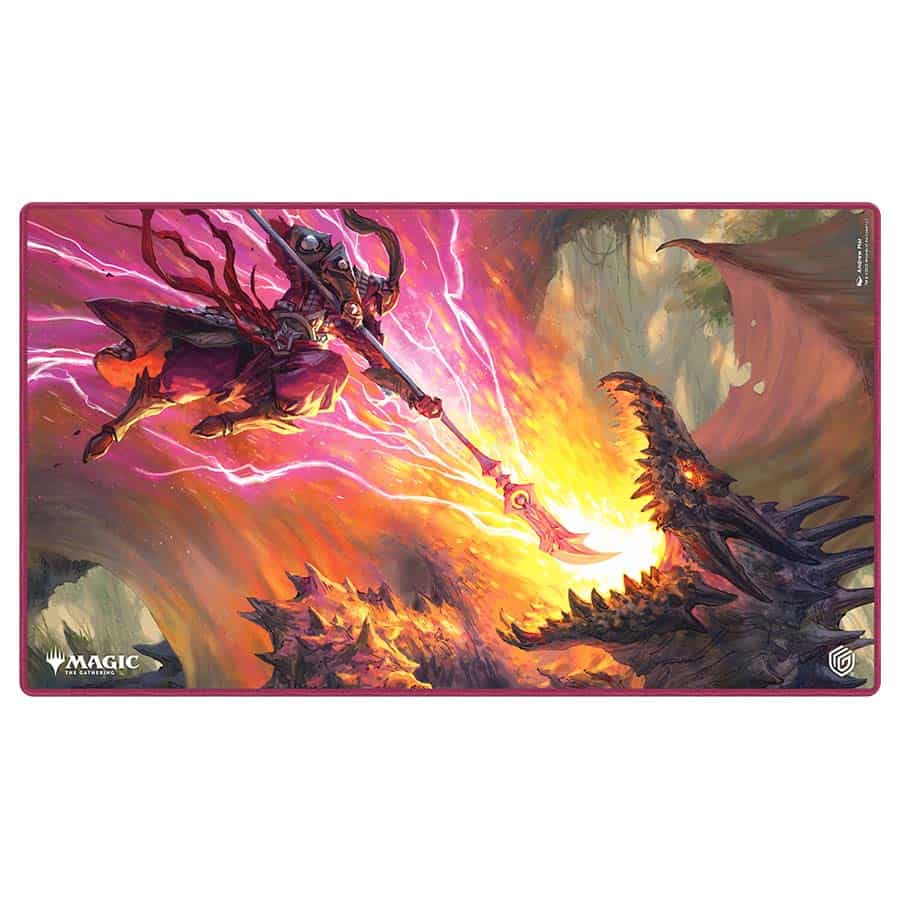 MTG Tarkir Dragonstorm Worthy Cost Game Playmat - Ultra PRO - 1