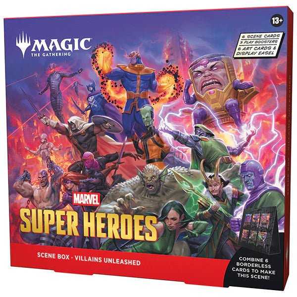 MTG Universes Beyond Marvel Super Heroes Thanos Villians Scene Box - Wizards of the Coast - 1