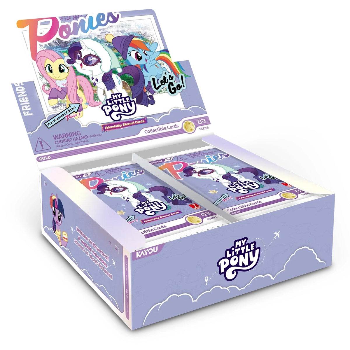 My Little Pony Collectable Cards: Friendship Eternal Cards Fun Moments Edition 003A (20 packs) - KAYOU - 1