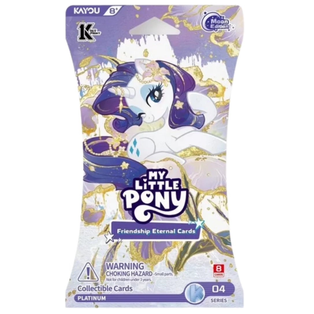 My Little Pony CTC Friendship Eternal Cards Moon Edition Series 4 Blister Pack - KAYOU - 1