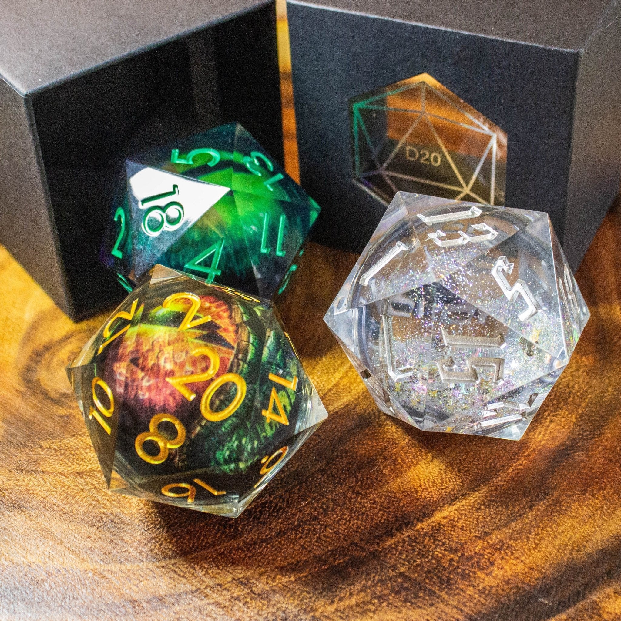 Mystery Dice Goblin Chunky Liquid Core D20 - Mystery Dice Goblin - 1