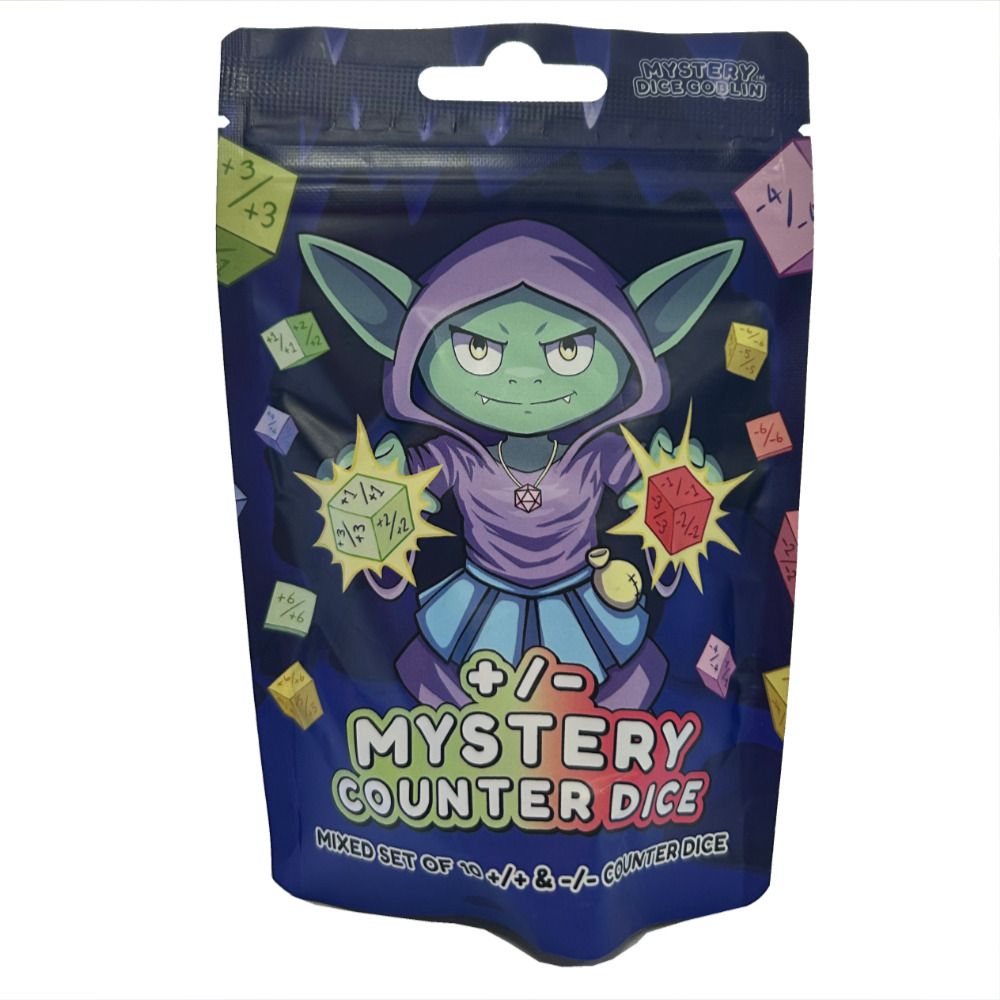 Mystery Dice Goblin Mystery Counter Split Dice Bags +/ - Mystery Dice Goblin - 1