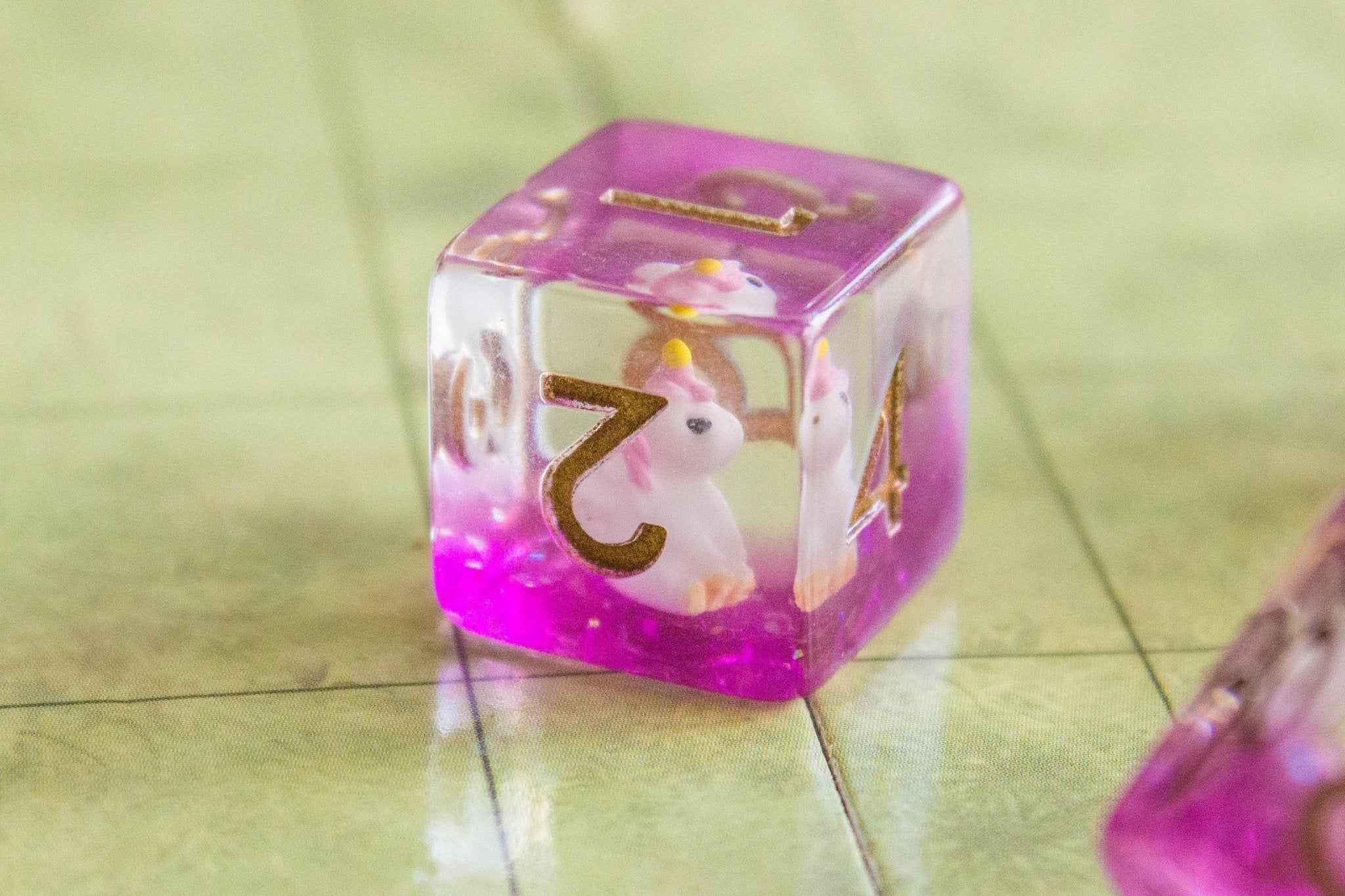 Mystery Dice Goblin Pink Unicorn Dice Set - Mystery Dice Goblin - 1