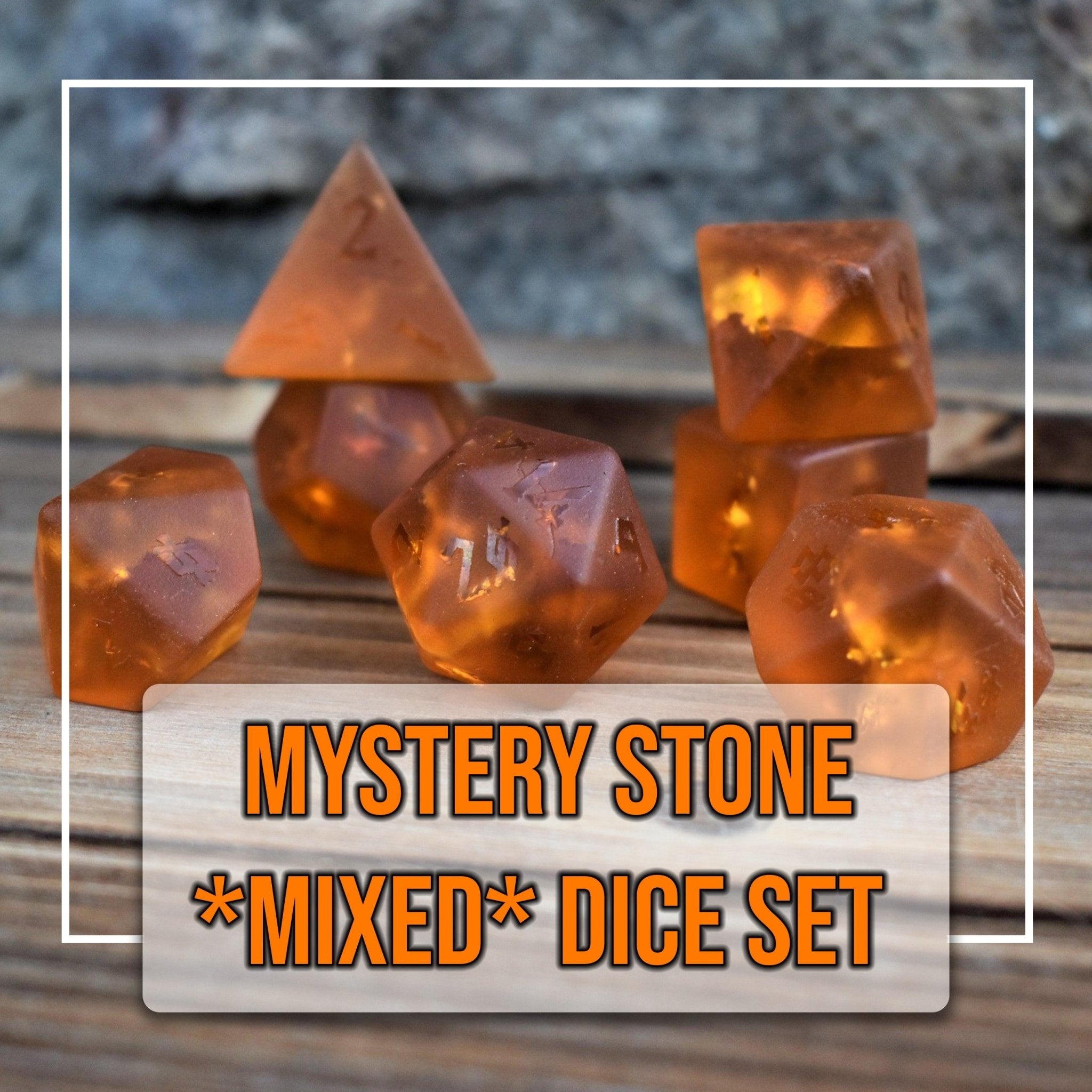 Mystery Stone *Mixed* Dice Set - Misty Mountain Gaming - 1