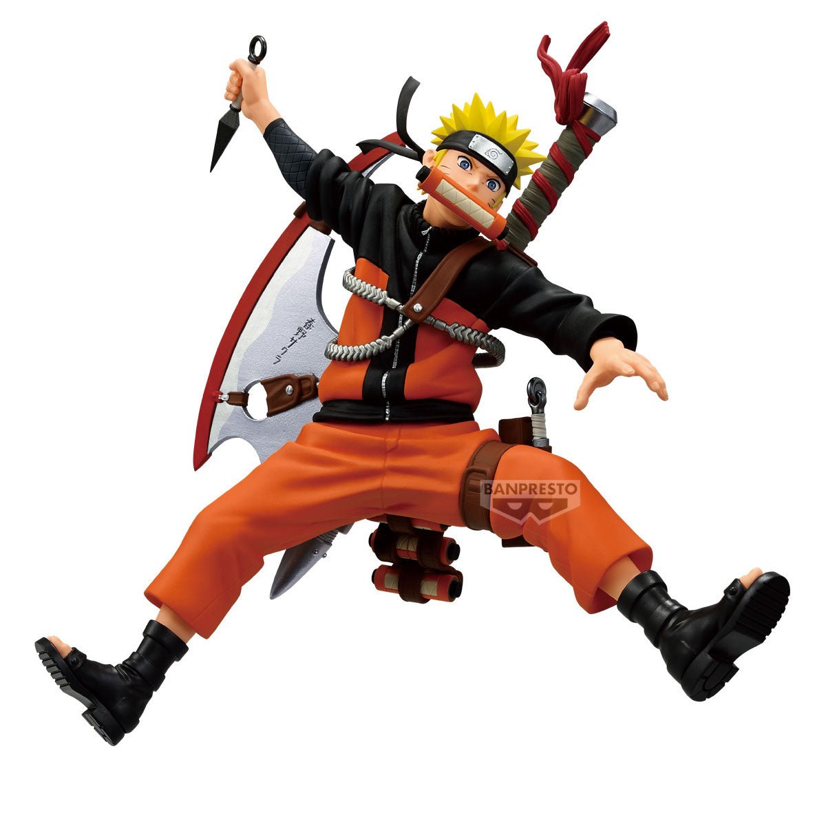 Naruto 72 Series Naruto Uzumaki 33 Vibration Stars Anime Figure - Banpresto - 1