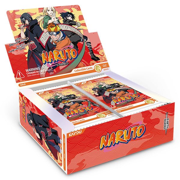 Naruto Collectible Cards: Smriti Earth Scroll Display Booster Box 002A (20 packs) - KAYOU - 1