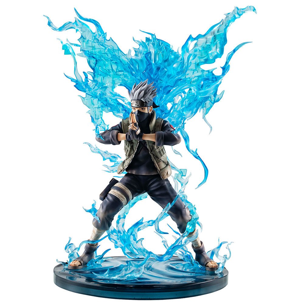 Naruto Kakashi Hatake Susano Precious G.E.M. Series LED Base Anime Figure - Megahouse - 1