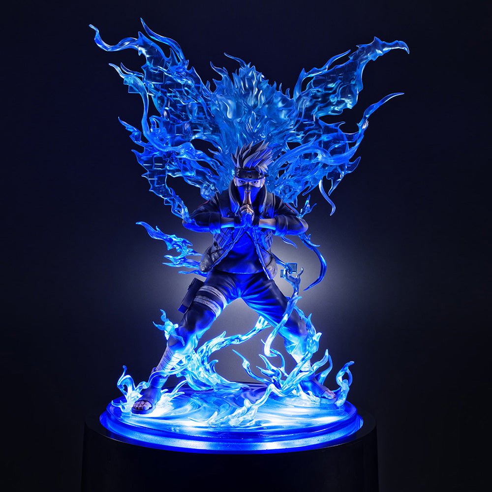 Naruto Kakashi Hatake Susano Precious G.E.M. Series LED Base Anime Figure - Megahouse - 2