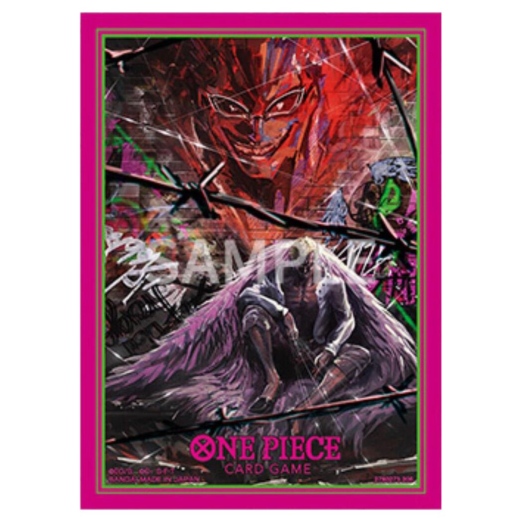 One Piece Donquixote Doflamingo 70ct Card Sleeves, TCG+ Store Edition Vol. 4 - Bandai - 1