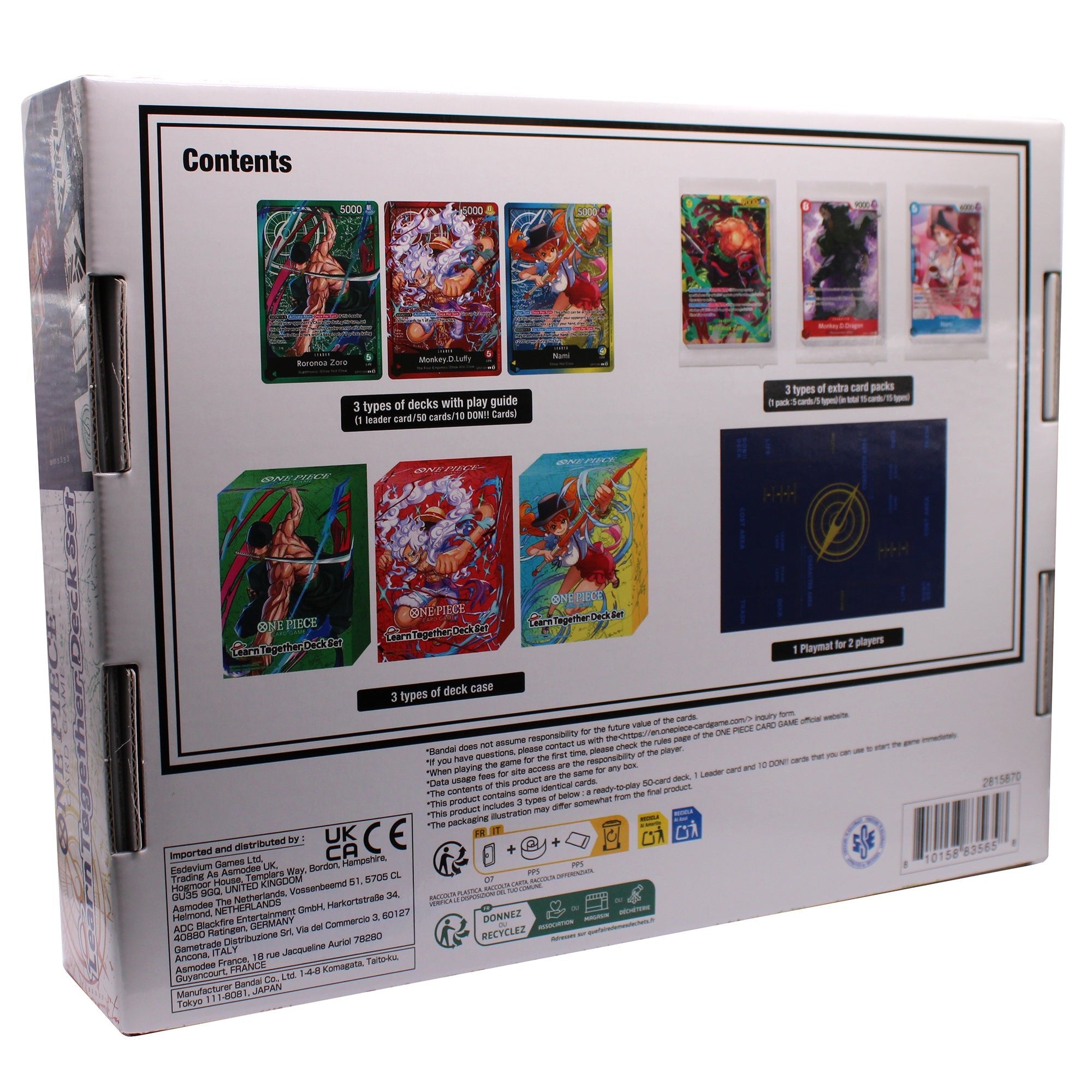 One Piece Learn Together Deck Set - Haiku Pop - 1