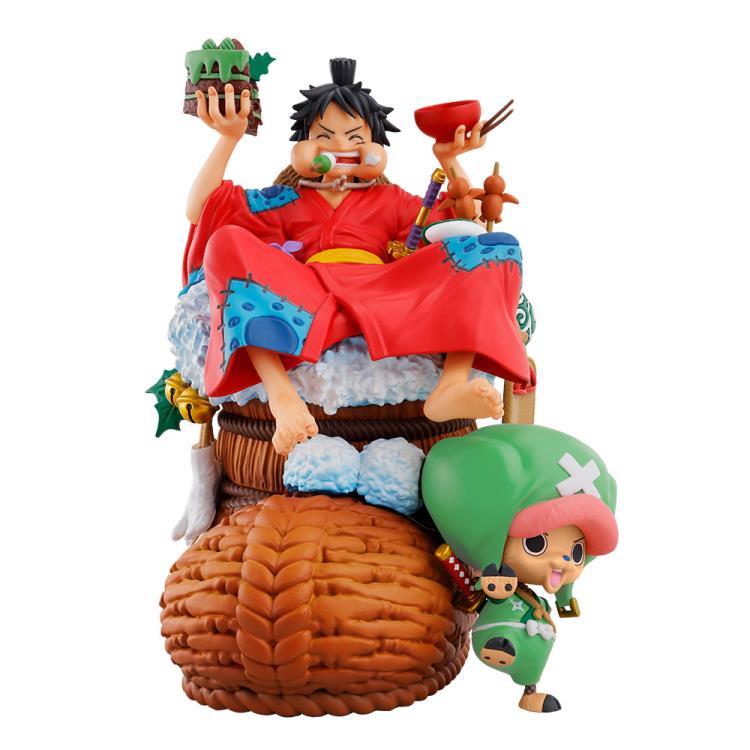 One Piece Luffy Petitrama DX Logbox Re Birth 01 Anime Figure - Megahouse - 1