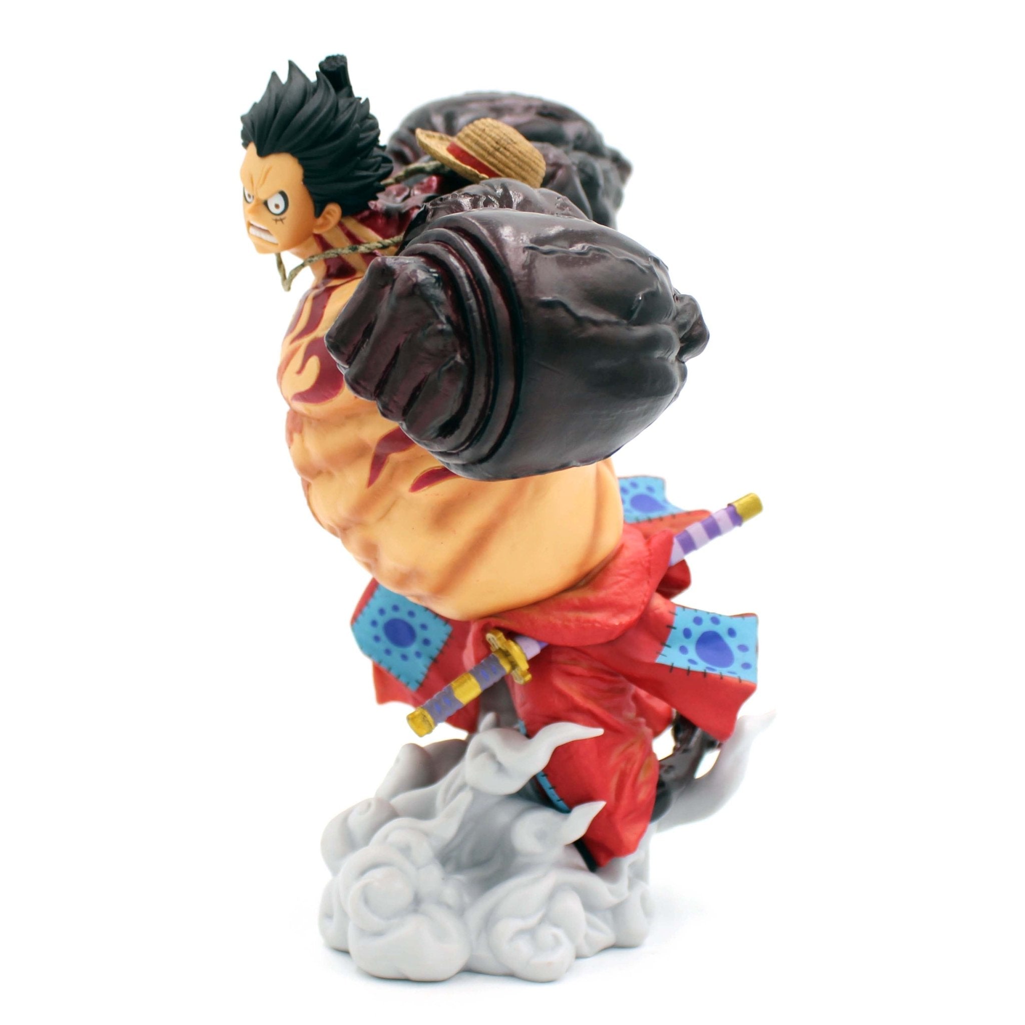 One Piece Monkey D. Luffy Gear 4 World Figure Colosseum 3 Anime Figure - Banpresto - 5