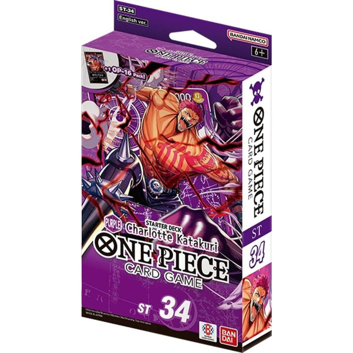 One Piece TCG Purple Charlotte Katakuri Starter Deck 34 [ST-34] - Bandai - 1