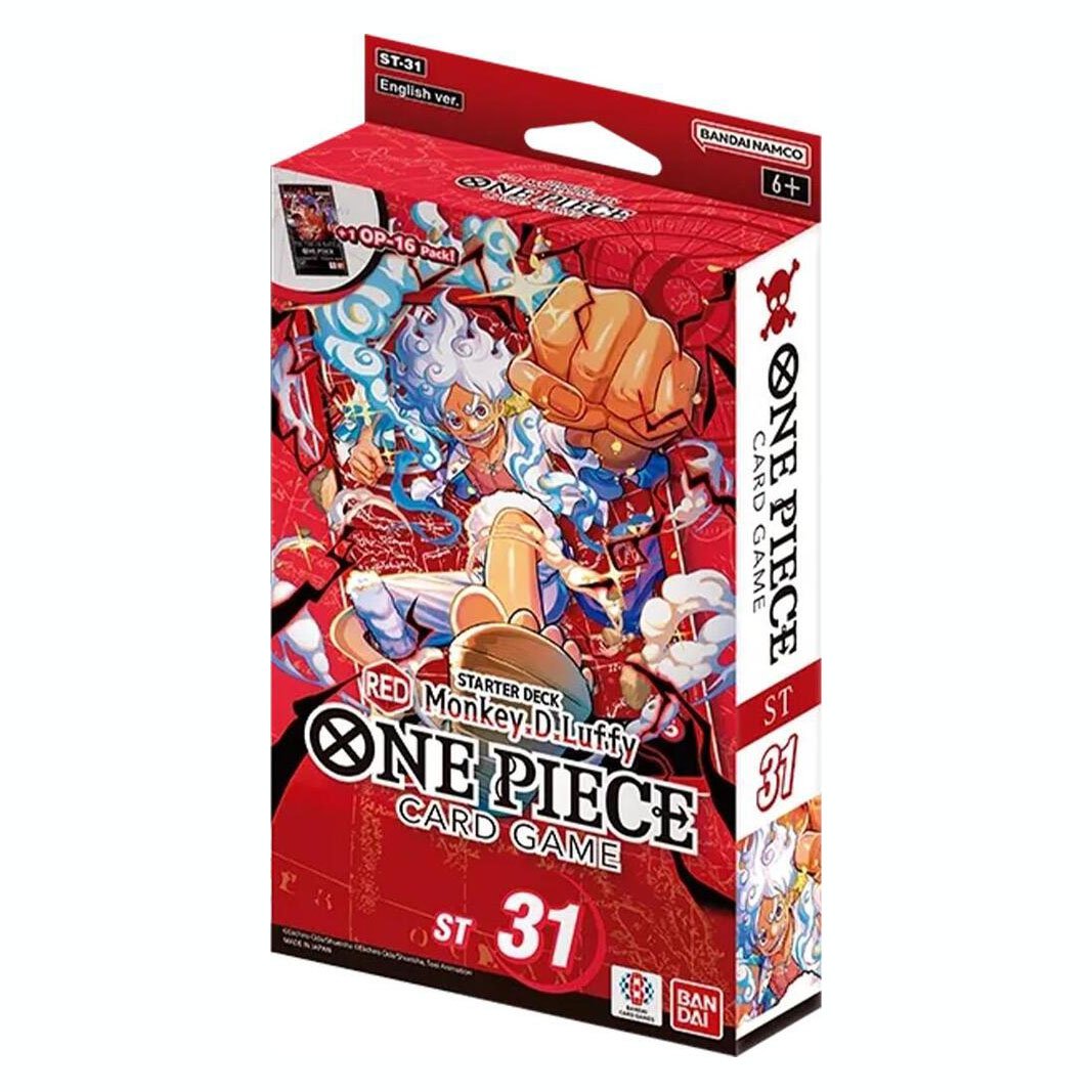 One Piece TCG Red Monkey D. Luffy Starter Deck 31 [ST-31] - Bandai - 1