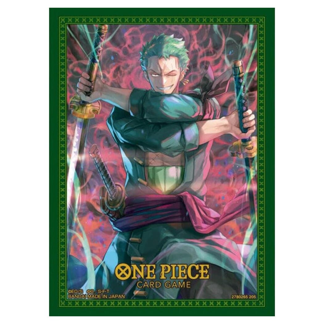 One Piece TCG Roronoa Zoro 70ct Card Sleeves, [Assortment 11] - Bandai - 1
