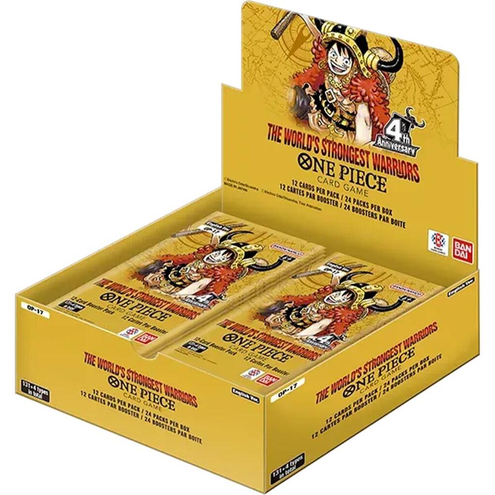 One Piece TCG The World's Strongest Warriors Booster Display Box [OP-17] - Bandai - 1