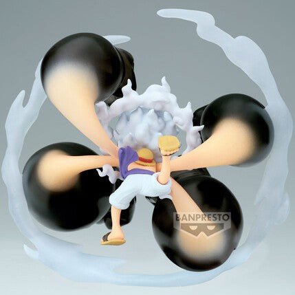 One Piece World Collectable Figure Special Monkey D. Luffy Gear5 Gum Gum Dawn Gatling Anime Figure - Banpresto - 3
